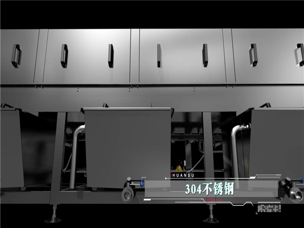 洗箱機清洗殺菌風(fēng)干一體，三合洗箱機，洗箱機價格低品質(zhì)高