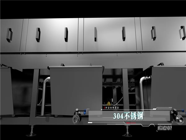 洗箱機，周轉(zhuǎn)箱清洗機，塑料筐清洗機，節(jié)能烘干型洗箱機，塑料箱清洗機