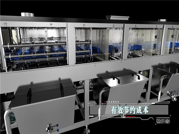 全自動(dòng)洗筐機(jī)，大洋牌周轉(zhuǎn)箱清洗機(jī)，啤酒筐清洗機(jī)
