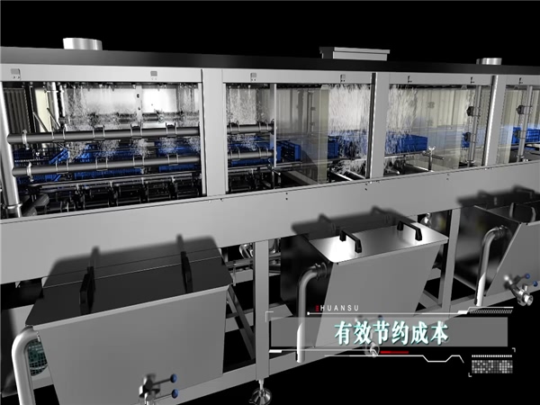 全自動(dòng)洗筐機(jī)，大洋牌周轉(zhuǎn)箱清洗機(jī)，啤酒筐清洗機(jī)