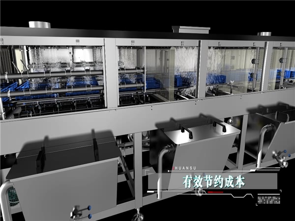 供應(yīng)洗筐機(jī)，周轉(zhuǎn)箱清洗機(jī)，全自動(dòng)洗框設(shè)備，環(huán)速洗筐機(jī)價(jià)格