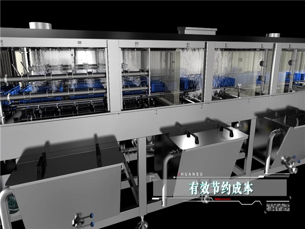 供應(yīng)洗筐機(jī)，周轉(zhuǎn)箱清洗機(jī)，全自動(dòng)洗框設(shè)備，環(huán)速洗筐機(jī)價(jià)格